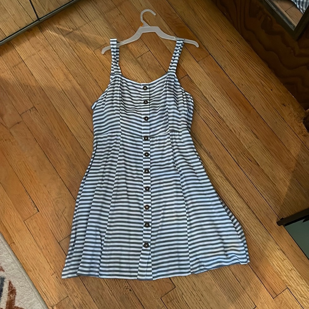 Striped american eagle dress